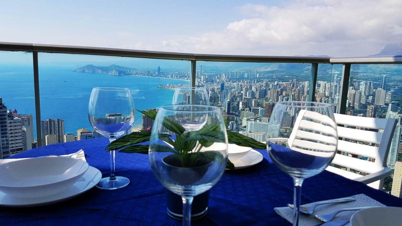 Highrise Apartment With Private Terrace & Sea Views - 34Th Floor Μπένιντορμ Εξωτερικό φωτογραφία