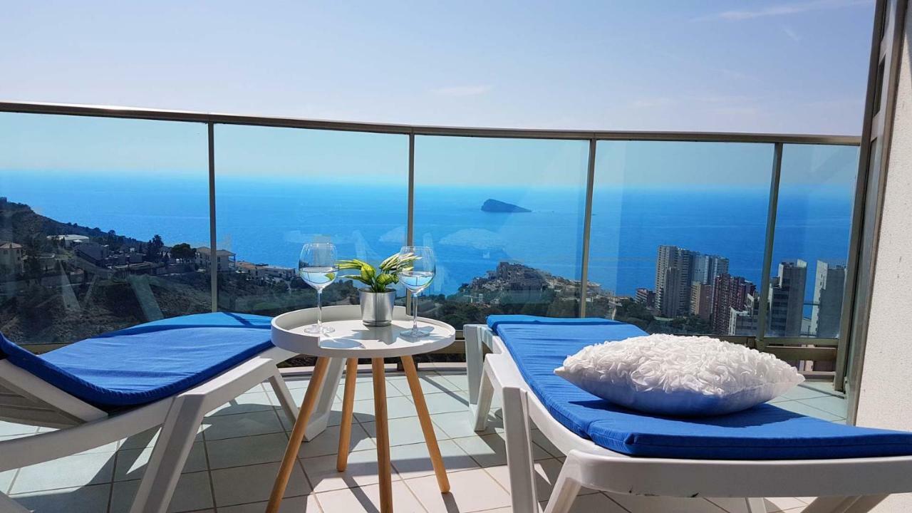 Highrise Apartment With Private Terrace & Sea Views - 34Th Floor Μπένιντορμ Εξωτερικό φωτογραφία