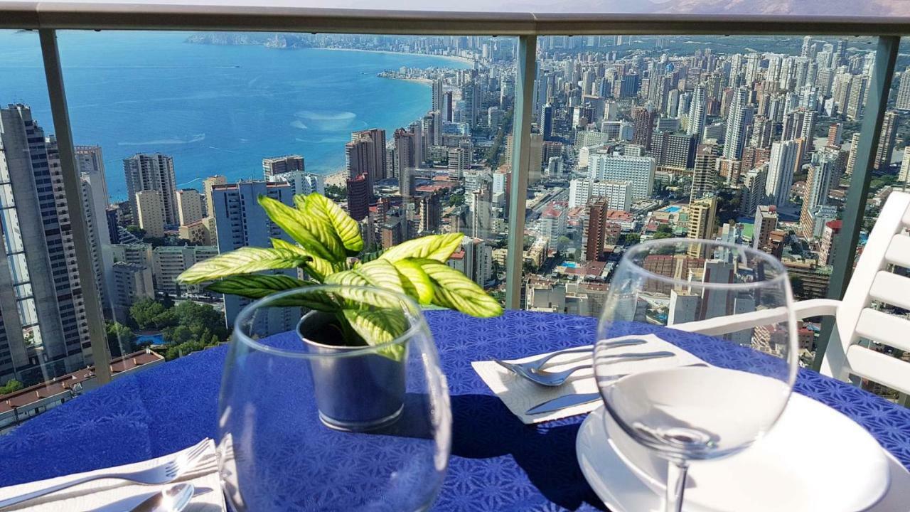 Highrise Apartment With Private Terrace & Sea Views - 34Th Floor Μπένιντορμ Εξωτερικό φωτογραφία