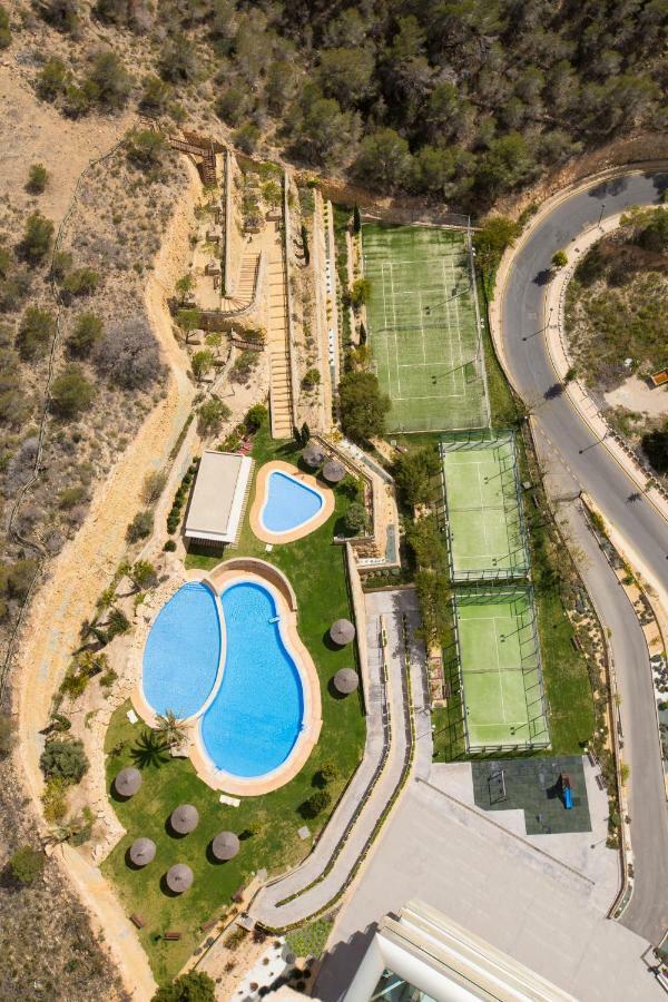 Highrise Apartment With Private Terrace & Sea Views - 34Th Floor Μπένιντορμ Εξωτερικό φωτογραφία
